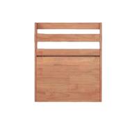Table Pliante Murale en Bois Massif, Bureau Flottant for Petits Espaces, for Atelier, Garage, Bureau, Maison(Color1,75x63cm)