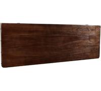 Table Pliante Murale en Bois, Table Pliante Murale, Facile à Plier, Ne Prend Pas De Place, Coins Design Et Matériau épaissi, Peut être Utilisé comme Burea, Brown, 120 * 45cm/47.2 * 17.7in