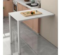 Table pliante murale - Établi industriel, table suspendue robuste pour cuisine et buanderie