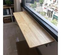 Table pliante murale - Établi réglable en bois massif et bureau polyvalent pour la maison, la cuisine et le restaurant - Design robuste et peu encombrant pour une efficacité maximale
