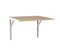 Table pliante murale FLIP 68x68 cm Chêne Sonoma