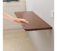 Table pliante murale multifonction pour jardin, terrasse, terrasse, terrasse, gain de place, idéale pour les petits espaces