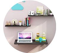 Table pliante murale - Petit bureau de cuisine peu encombrant - Facile à plier - Design fin (noir, 120 x 50 cm) - Idéal pour les petits espaces