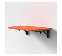 Table pliante murale, petit espace suspendu, flottante avec supports pliables pour cuisine et buanderie