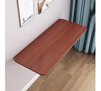 Table pliante murale, plan de travail flottant peu encombrant pour cuisine, buanderie, bureau et restaurant, facile à assembler, design polyvalent