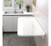 Table pliante murale pliable avec support, table pliante portative et robuste pour cuisine, buanderie, salle à manger, gain de place