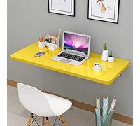 Table pliante murale pliable pour buanderie, cuisine et postes de travail informatiques avec support, design peu encombrant