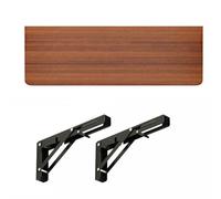 Table pliante murale pour buanderie et bureau, peu encombrante, établi polyvalent pour studio et cuisine, 100 x 40 cm, durable et élégant