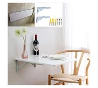 Table pliante murale pour cuisine et salon | Design simple et peu encombrant | Table d'établi polyvalente 90 x 50 cm