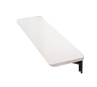 Table pliante murale pour économiser de l'espace - Bureau flottant en bois pour bureau à domicile - 30 x 80 cm - Table d'ordinateur pliante compacte