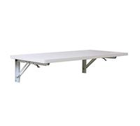Table pliante murale pour économiser de l'espace - Bureau idéal pour les petits espaces - Table d'étude idéale pour la maison, le bureau, la chambre à coucher, le balcon et le bar - Multifonction et