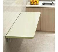 Table pliante murale pour économiser de l'espace - Pour ordinateur portable, écriture, maison, bureau, buanderie, chambre à coucher, balcon