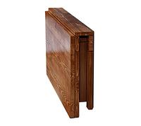 Table pliante murale pour maison, bureau, travail, ordinateur portable, bibliothèque, table d'apprentissage 60 × 40 cm, 70 × 50 cm, 80 × 60 cm, bois pliable à suspendre.