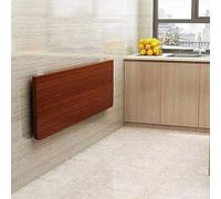 Table pliante murale pour petits espaces - Bureau debout sans perçage pour dressing, cuisine et plus encore (options de couleurs disponibles)