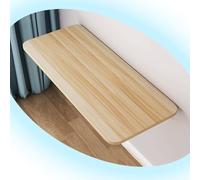 Table Pliante Murale pour Petits espaces, Table Rabattable Murale, établi Mural Pliable et Portable, Support d'étagère Triangulaire Pliable