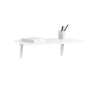 Table pliante murale SoBuy® FWT21-W, table de cuisine et table de salle à manger, pour enfant, 60 x 40 cm, blanche