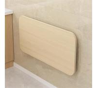 Table pliante murale, solution gain de place pour salle à manger et espace de travail, table polyvalente pour cuisine, chambre à coucher, studio, buanderie (beige, 70 x 40 cm)