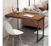 Table Pliante Murale - Table de Cuisine Murale - Bureau Flottant pour Mur, Pieds de Support rétractables, cloison Convertible, Convient au Salon, Salle à Manger, Petit Espace intérieur-90×50×75cm