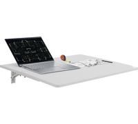Table pliante murale - Table de cuisine pliante - 80x50cm - 23kg - peu encombrante et multifonctionnelle - idéale pour les petits espaces