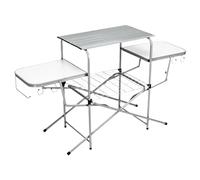 Table pliante portable - Table de camping légère en aluminium multifonction idéale pour le jardin, le camping, la randonnée et les activités de voyage