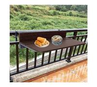 Table Pliante pour Balcon ou terrasse - Table de Bar d'extérieur, Support à Fleurs Compact, idéale pour Les balcons et terrasses, 27 cm x 100 cm, Design Peu encombrant