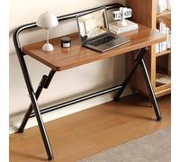 Table pliante pour ordinateur portable - Pas de montage nécessaire, peu encombrante pour les petits espaces, bureau d'ordinateur portable pour un rangement facile