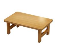 Table Pliante pour Ordinateur Portable, Petit-déjeuner Travail pour Lit, Canapé, Sol, Chambre D'étudiant Petits Espaces Plateau Léger pour Maison, Bureau Et Les Voyages(Wood,80 * 48 * 30cm)