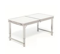 Table pliante réglable, légère, résistante aux rayures, facile à nettoyer pour les activités de plein air