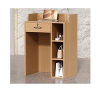 Table pliante réglable pour bureau et maison, table de salle à manger simple, comptoir d'accueil moderne, table de caisse enregistreuse peu encombrante pour magasins, poste de travail inform