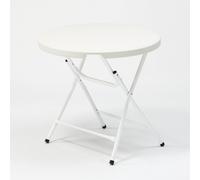 Table pliante ronde de jardin et camping 80 cm Arthur 80