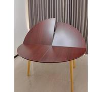 Table pliante ronde pour intérieur et extérieur - Extension de dessus de table pliable pour mariage, Mahjong, café, buffet