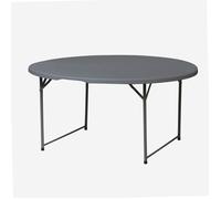 Table pliante ronde WERKA PRO Ø150 x 74 cm gris