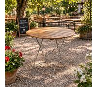 Table pliante table de jardin à bière table de jardin table haute pliable aci...