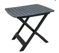 Table Pliante Tevere 79x72 Cm Anthracite