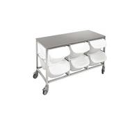 Table pour Bacs à Ingrédients Inox 304 - - 1400