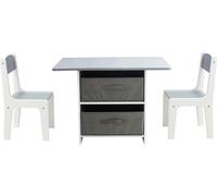 Table pour enfants avec chaises et espace de rangement