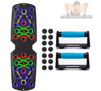 TABLE POUR FLEXIONS PUSH UP BOARD MULTIFONCTION 13 EN 1 PORTABLE PLIABLE MANCHES ANTIDÉRAPANTES POUR ABDOMINAUX