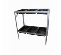 Table de rempotage en acier