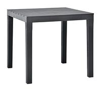Table Qu.80 x 80 Bali Anthracite