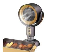 Table Range Hood - Kitchen Hoods Ventilation Appliance, Portable 2-Speed Extractor Fan with Negative Ion Function | Ideal for Indoor Barbecue, Cooking, and Clean Air Maintenance in Home Kitchens