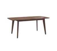 Table rectangulaire 4/6 personnes extensible en bois foncé 150/180 cm - Oman - Rendez-Vous Déco