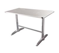 Table rectangulaire à deux pieds Bolero 1200 mm
