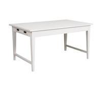 Table rectangulaire bois blanc - rhode