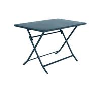 Table Rectangulaire Greensboro Bleu Pétrol - 4 Places - Hespéride Multicolore