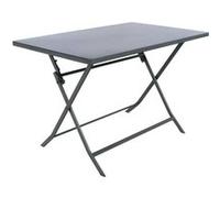 Table rectangulaire pliante Greensboro 4p graphite Hespéride Graphite G