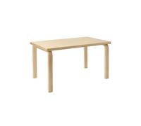 Table Rectangulaire pour Enfants Aalto 80B en Bouleau