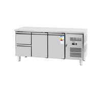 Table réfrigérée - 417 L - 2 x GN 1/2 + 2 portes - 179 x 70 cm - Royal Catering RCS-417D