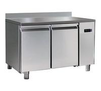 Table Réfrigérée à Distance avec 2 Portes GN 1/1 et Dosseret Virtus 1 G