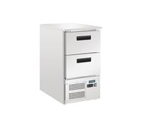 Table Réfrigérée Compacte 2 Tiroirs GN série G 65L
