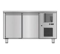 Table Réfrigérée Négative 2 Portes Sans Dosseret 210 L